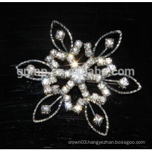 crystal rhinestone pin brooch